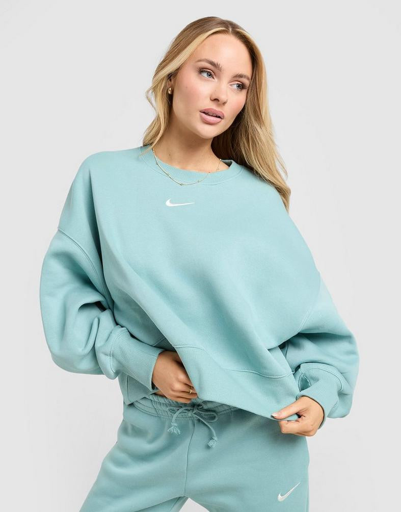 Nike Phoenix Fleece oversized women's sweatshirt in cannon, side view